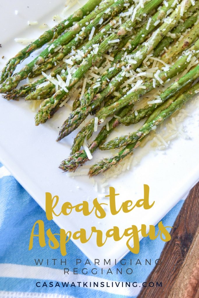 Roasted Asparagus with Parmigiano Reggiano Casa Watkins Living