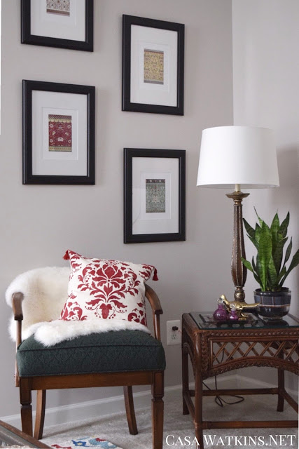 Global, Eclectic Living Room Makeover Reveal! - Casa Watkins Living