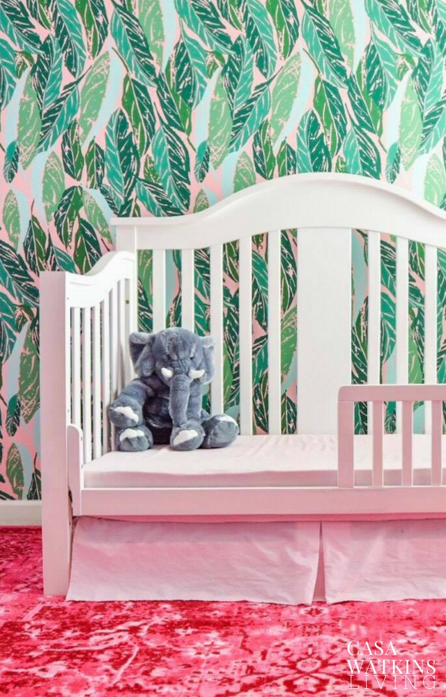 boho-girls-room-wallpaper-idea – Casa Watkins Living