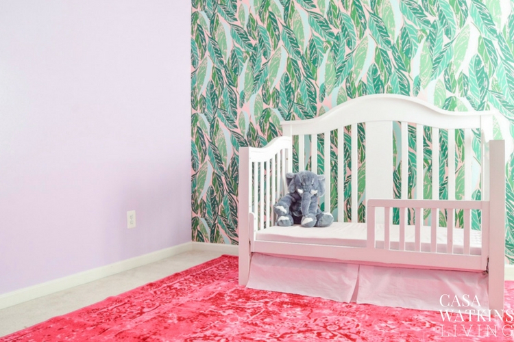 Boho Girls Room Wallpaper