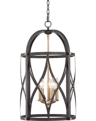 bronze foyer light