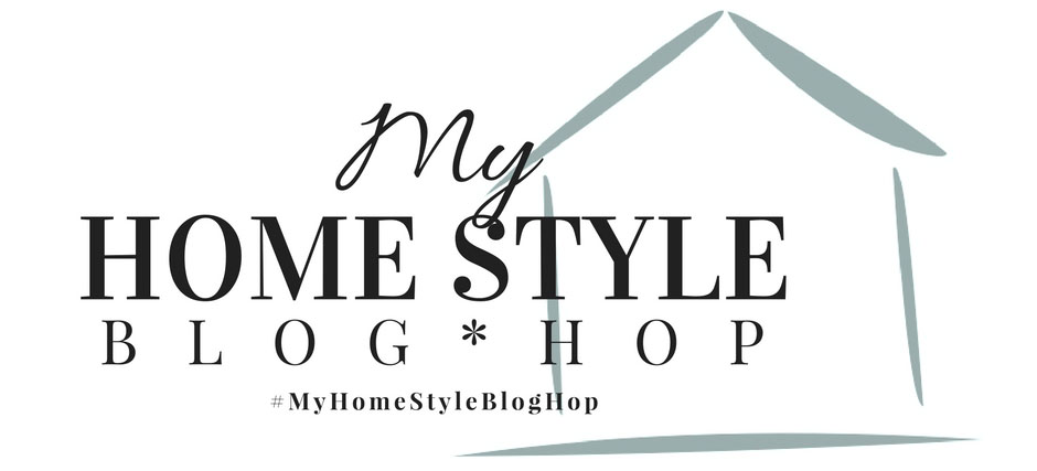 My Home Style blog hop graphic. 