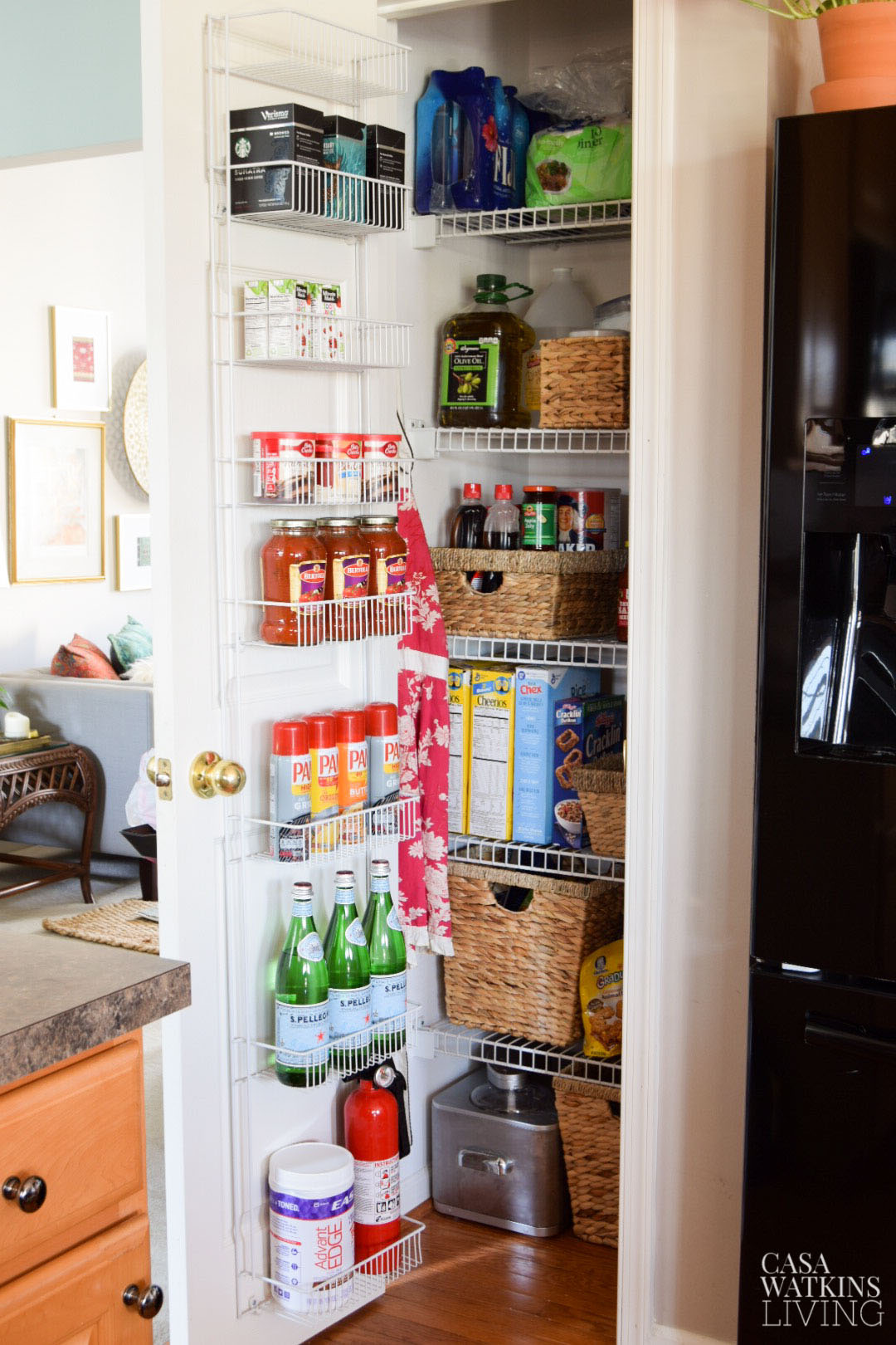 How To Organize Small Pantry Casa Watkins Living