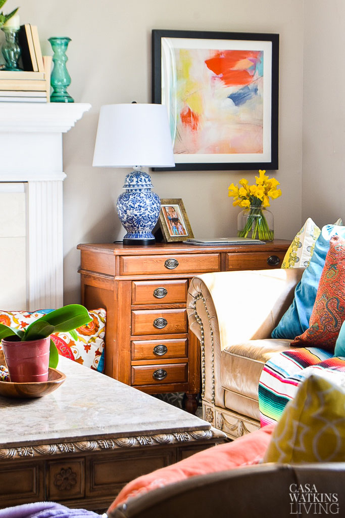 Spring Global Style Home Tour - Casa Watkins Living