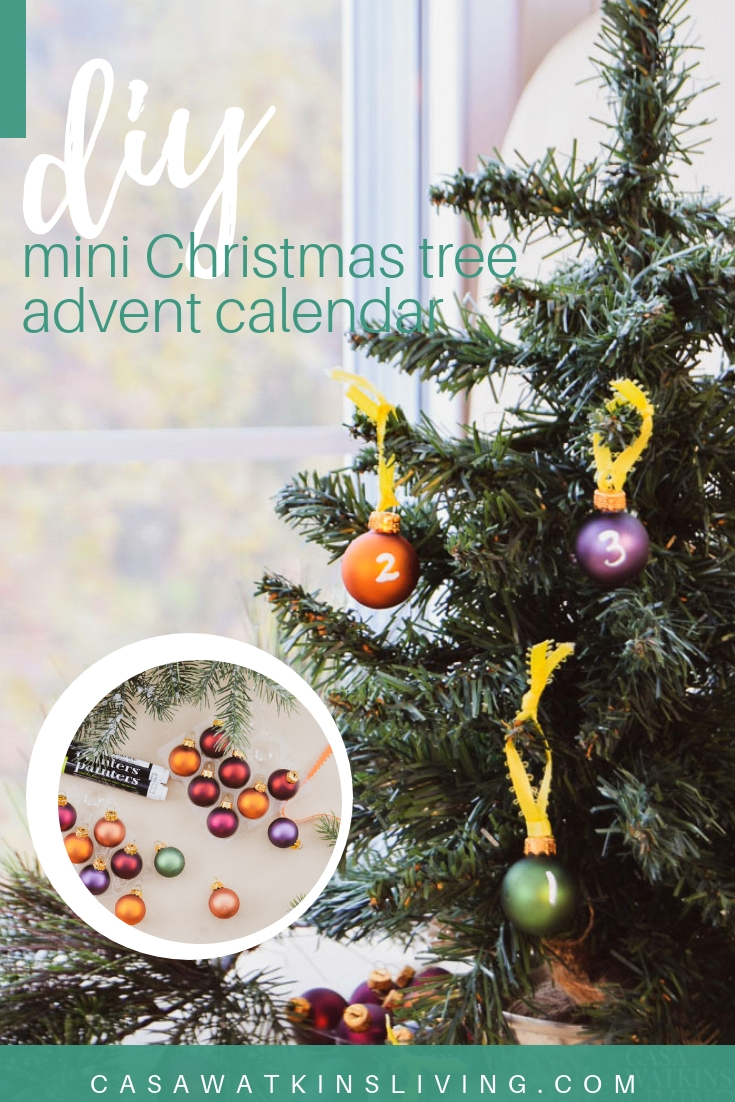 Mini Christmas Tree Advent Calendar – Casa Watkins Living