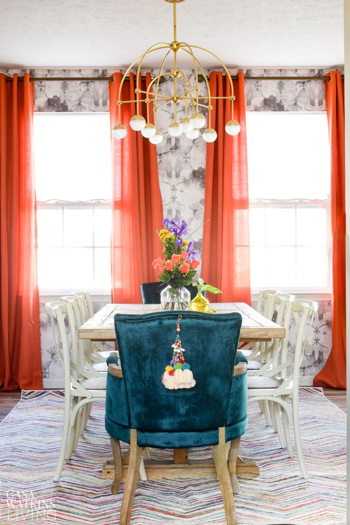 Modern Bohemian Dining Room Reveal: NYNR Refresh Challenge - Casa ...