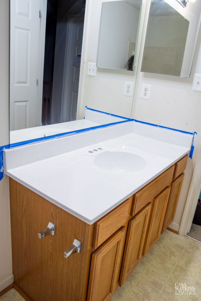 How To Paint Bathroom Sink 683x1024 