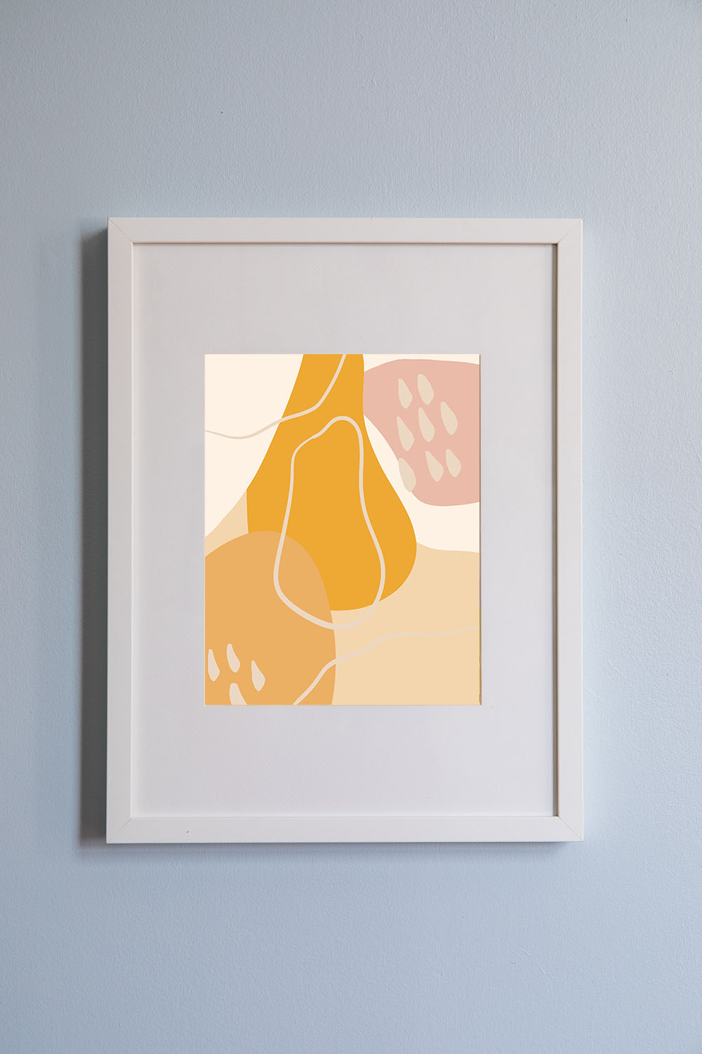 Spring Abstract Art Printable - Casa Watkins Living